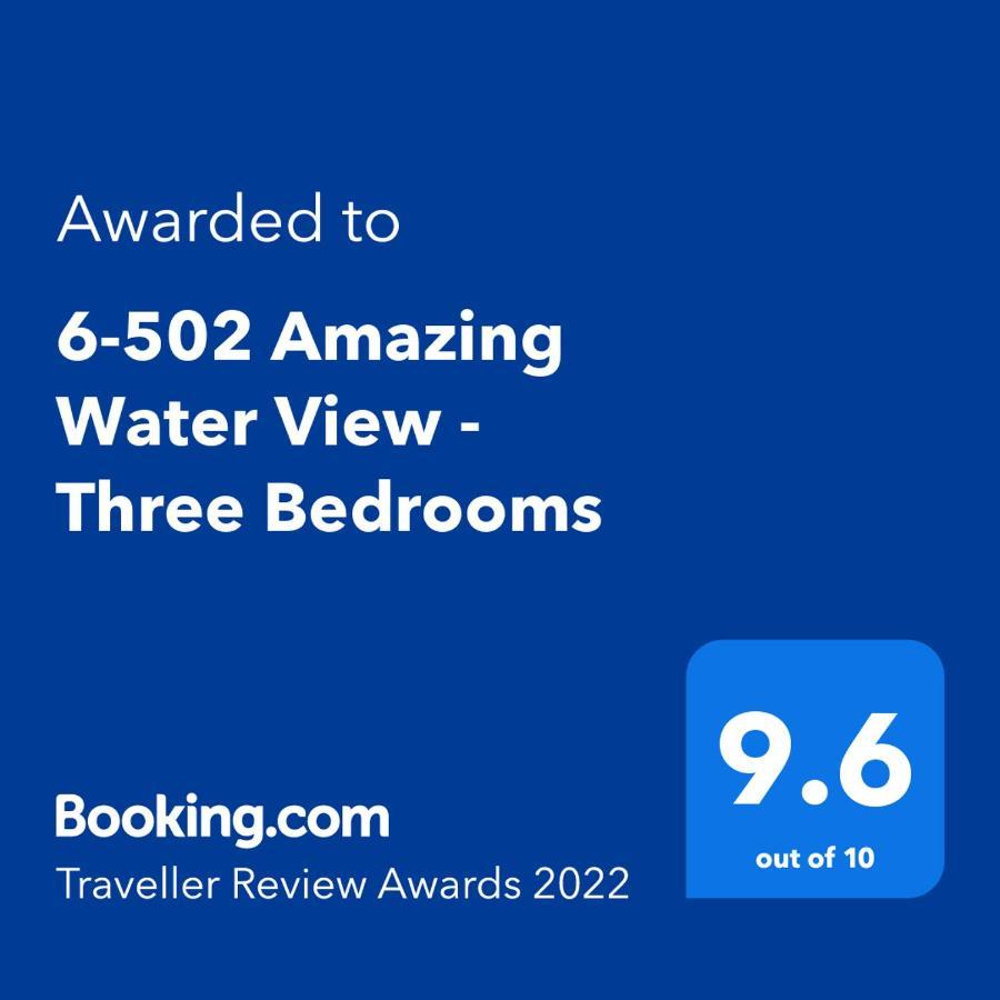 6-502 Amazing Water View - Three Bedrooms Aventura Exterior foto